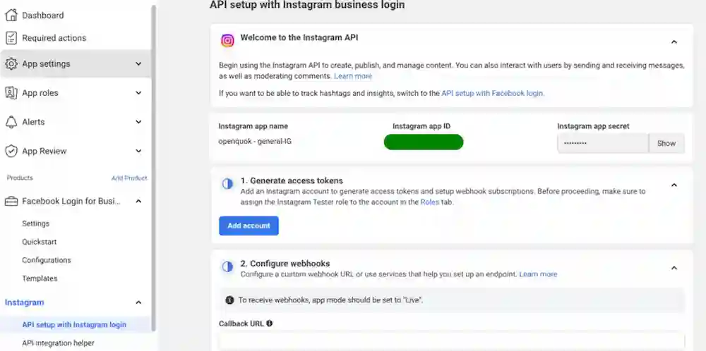 Step 4 - Copy your credentials
